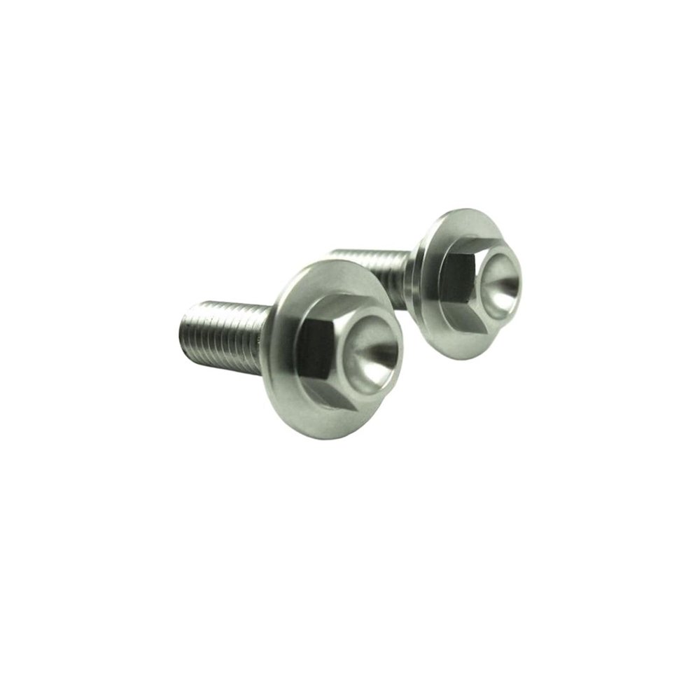 M8x1.25 Stainless Steel Hexagon Motorcycle Seat Bolt With Flange Flange Teeth Anti-slip Screws Suitable For R 250 450