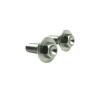 M8x1.25 Stainless Steel Hexagon Motorcycle Seat Bolt With Flange Flange Teeth Anti-slip Screws Suitable For R 250 450 view 1