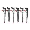 6PCS Crdi-Diesel Fuel Injector 0445110131 13537789661 Compatible With BMW 3 5 7 Series E46 E60 E65 E53 330D 530D 730D X5 3.0D view 1