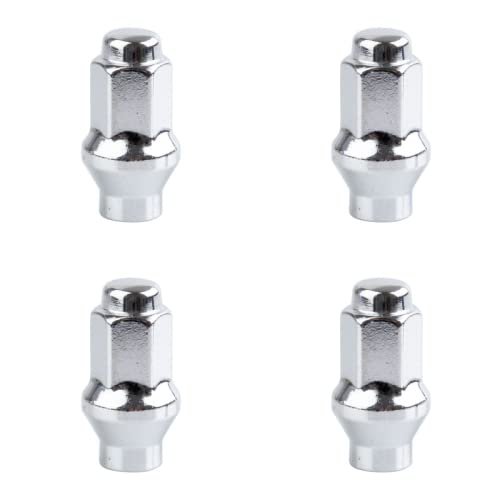 TUSK (4 Pack) Extended Shaft Tapered Lug Nut 10mm x 1.25mm Thread Pitch w/14mm Head Chrome for Arctic Cat 550 TRV H1 EFI 2009-2010