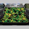 Urndoeng Jamaica Car Seat Cover,Jamaica Seat Covers,Jamaica Car Accessories,Jamaica Flag Decor,Jamaica Seat Covers for Women,Cool Jamaica Flag Print Design view 4