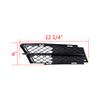 AutoXcessories Pair ABS Front Bumper Lower Fog Light Mesh Grill for 2006-2008 BMW E90 E91 3-Series 335i 328i 330i Matte Black view 4