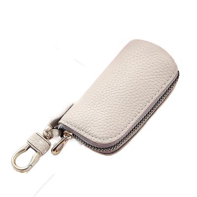Slappyshirts Mini Car Keychain Pouch Leather Car Keychain Pouch Zipper Bags Keybag Lipstick Holder For Car Accessory