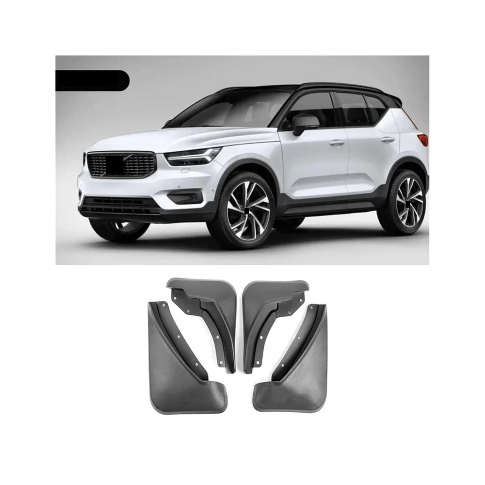 Compatible For Volvo XC40 Mudguard Fender Mud Flap Guards Splash Mudflaps Car Accessories Auto Front Rear 4pcs Mudguards 2017-2022
