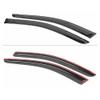 Guncmte Window Visor Left Right for Chrysler Town & Country 2008-2016 view 3