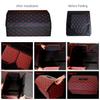 ZYLHDD Car Trunk Organizer Box for Honda Accord 2023 2024,Luxury Waterproof PU Multipurpose Collapsible Storage Box & Foldable Luggage Camping Picnic Suitcase,M-Black Red view 3