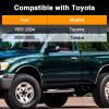 FUSCH Fuel Door Lock Cylinder W/ 2 Keys Set Compatible with 1995-2004 Toyota Tacoma 2000-2003 Tundra Gas Fuel Filler Lid Cylinder Lock Replace # : 69058-35140 view 4