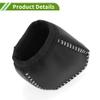 HOPESPANNER Gear Shift Knob Cover for Lexus NX250 2022-2023 Anti-Slip Black Carbon Fiber Grey Stick Shifting Handle Protector Faux Leather 1 Pc view 4