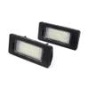 Rbanna1 1 Pair 12V LED Car Exterior License Plate Tag Lights Rear Car Number Plate Frame Lamps Waterproof Rainproof for Audi A4/S4 B8 (8K) Sedan & Avant 2008-2015 view 1