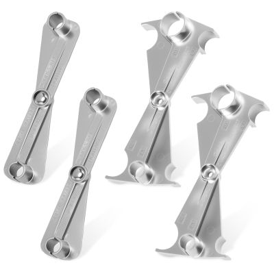 LYIYEYAN 4Pcs Fuel Line Disconnect Tool, Accurate Control Fuel Line Tool, Secure Connection Fuel Filter Removal Tool, Heater Hose Disconnect Tool Suitable for 3/8, 1/2, 5/8, 3/4, and 5/16 Inch
