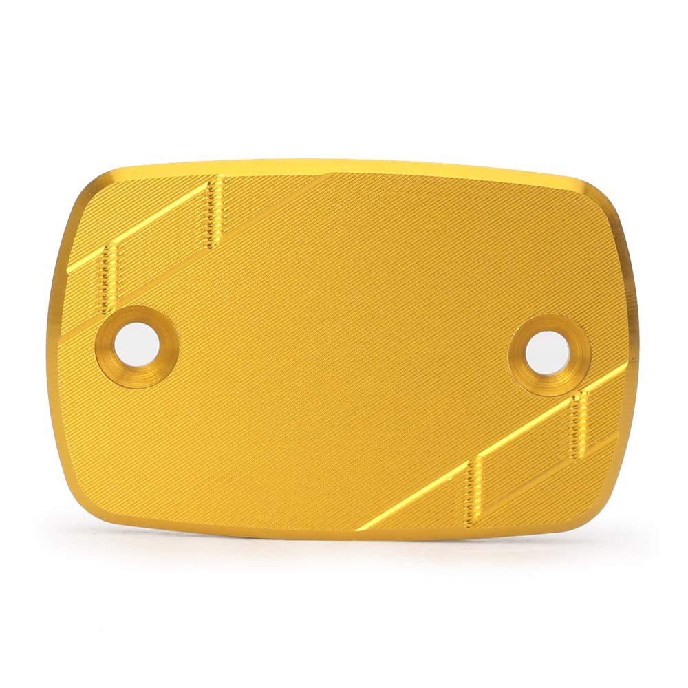 Cnfang4 Motorbike Front Brake Reservoir Cap Fluid Reservoir Cover for Yamaha YZF-R25 2014-2015, YZF-R3 MT-25 MT-03 2015-2016, Gold