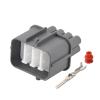 automotive wire connectors 8 Pin 6181-0075 OBD Dsitributor Connector Fit Compatible A/F Ratio Transducer Ignition Module Transmission Car maintenance(8p male,1 set) view 1