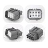 automotive wire connectors 8 Pin 6181-0075 OBD Dsitributor Connector Fit Compatible A/F Ratio Transducer Ignition Module Transmission Car maintenance(8p male,1 set) view 3