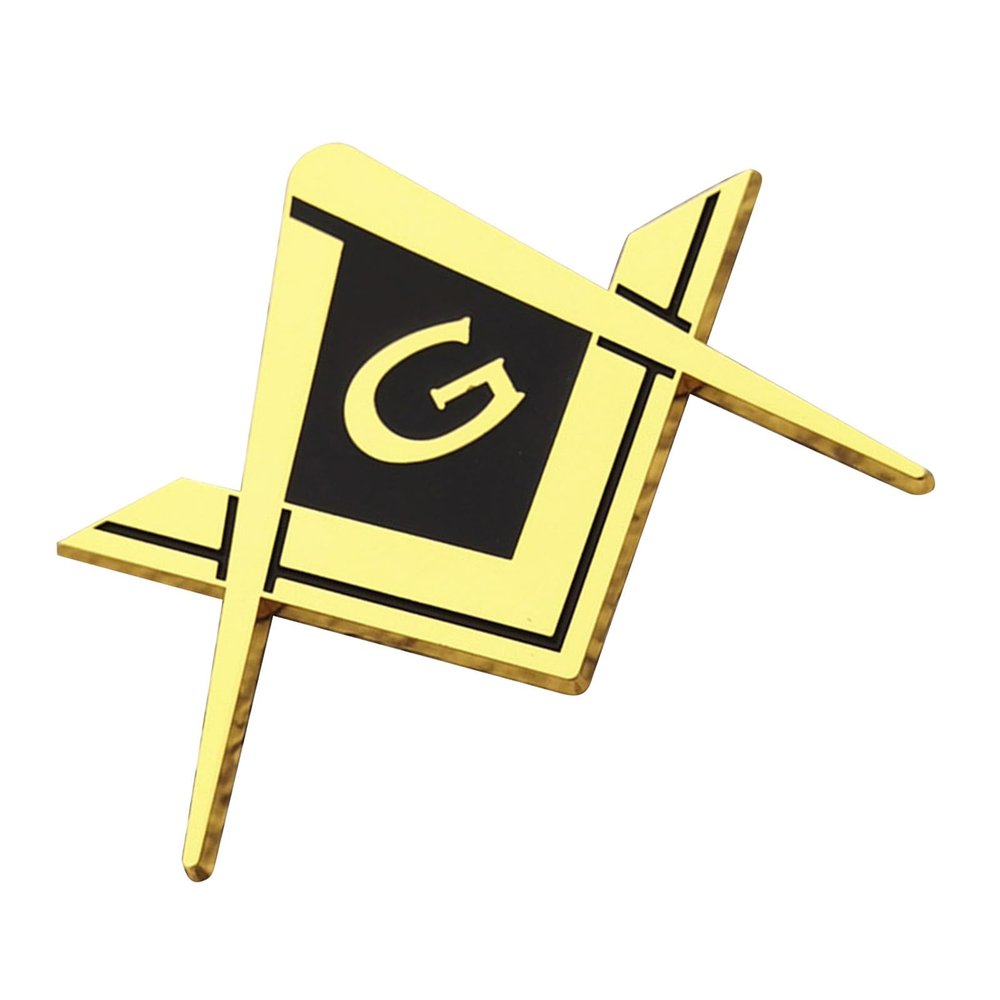 Montesy Freemason Masonic Car Emblems Decal Sticker Strong Adhesive for Automotive Truck Motorcycle Car Bikes Easy Installation