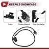 HEROFFIX 1 Pc Crankshaft Position Sensor for Jeep Cherokee 2.5 1986-1990 Engine Crank CKP Sensor No.33004761 Black Metal Plastic view 3