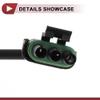 HEROFFIX 1 Pc Crankshaft Position Sensor for Jeep Cherokee 2.5 1986-1990 Engine Crank CKP Sensor No.33004761 Black Metal Plastic view 4