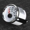 52mm/2in Marine Engine Water Temperature Gauge 40-120 Temp Meter for Boat RVBlack Dial Silver Cover, Multifunctional Accessory for Home Use (White Dial Silver Bezel) view 2