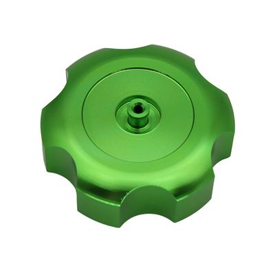 Motorcycle Fuel Gas Cap 1pcs 45mm CNC Aluminum Gas Fuel Petrol Tank Cap Replacement Lid for Motorcycle 49cc 90 110 125CC Dirt Bike Pit Pro