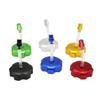 Motorcycle Fuel Gas Cap 1pcs 45mm CNC Aluminum Gas Fuel Petrol Tank Cap Replacement Lid for Motorcycle 49cc 90 110 125CC Dirt Bike Pit Pro view 3
