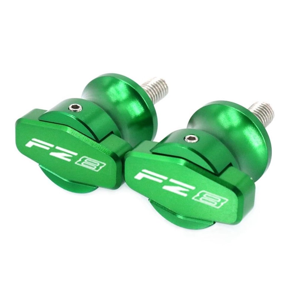 ZHOUkuiyin Motorcycle CNC Frame Stands 6MM Screws Sliders Swingarm Spools Slider Compatible with Yamaha FZ8 FZ 8 2011 2012 2013 2014 2015