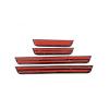 Stainless steel 4PCS ABS Stainless Steel Suitable 2021-2023 Fit For Chevy TRAILBLAZER Car Door Sill Pedal Welcome Scuff Plate Cover Door sill protector view 1