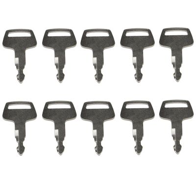 RONGPAS 10PCS Ignition Keys 5080 compatible with IHI Mini-Excavator compatible with Marooka compatible with Chieftain 069029029 F4