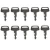 RONGPAS 10PCS Ignition Keys 5080 compatible with IHI Mini-Excavator compatible with Marooka compatible with Chieftain 069029029 F4 view 1