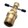 Solid Brass Olive Removal Tool High Strength Pipe Remover Puller for Home Easy to Use Small & Light Wide Applications for Copper Pipes NPT 1/2in NPT 3/4in with AC Ducts view 1