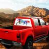 Watercolor Horse Pickup Truck Decals Rear Window, Modern Animal Fantasy Colorful Automotive Decals and Graphics Rear Window Decals for Trucks, Car Window Decal Sticker 66 x 22 inch view 4