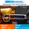 Windshield Sun Shade for Ford Edge 2007 2008 2009 2010 2011 2012 2013 2014, Front Window Shade Sun Visor Protector for Ford Edge Accessories Foldable Sunshade Blocks UV Rays Keeps Your Car Cooler view 2