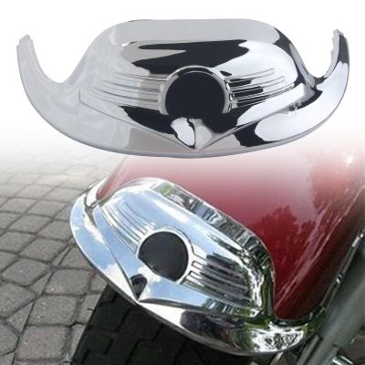 FINMOKAL Front Fender Tip Trim Fit for Harley FLHR FLHTCUTG 1980-2013