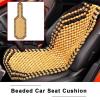 IHBILEDUS Wooden Beaded Car Seat Cover Breathable Cooling Massaging Car Seat Cushion for Office Chair Home Trucks view 2