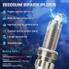 Iridium Platinum Spark Plugs 4 Pack Compatible with Mini Cooper 2007 2008 2009 2010 2011 2012 2013 2014 2015, Mini Cooper Countryman Paceman 2011-2016 L4 1.6L Replaces ILZKBR7B8G, ILZKBR7B8DG view 4