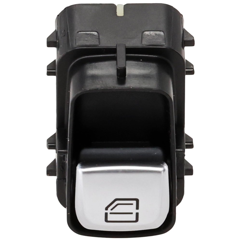 JC Whitney Window Switch Compatible with Mercedes Benz E300 2017-2018, GLC300 2016-2018, S600 2015-2017 Front, Passenger Side, Black