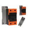1pcs GSR2-1 SSR 10A 25A 40A 60A 80A 100A 120A Din Rail Mounted Solid State Relay SSR Single Phase with Heat Sink DD AA DA SSR(AC to AC,GSR2-1-80A) view 2