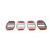 CNxinn10 Door Latch Guard Door Entry Guard Car Door Lock Protective 4 Pcs for BMW 2 Series U06 2021+ Stainless Steel Titanium Black view 2