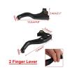 CBTFGTV Clutch Brake Lever Set for Sportster for XL 883 1200 48 72 for Iron 2014-2017 2018 2019 2020 2021 2022 Short Brake Clutch Hand Control Lever Brake Clutch Levers(2-Finger Blue) view 2