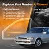 SWITCHRISE Power Window Switch for Toyota Camry 1985-1987 Window Control Switch for Toyota Cressida 1985-1988 No.84810-32050 Front Rear Left Right Side view 3