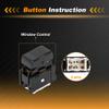 SWITCHRISE Power Window Switch for Toyota Camry 1985-1987 Window Control Switch for Toyota Cressida 1985-1988 No.84810-32050 Front Rear Left Right Side view 4