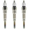 XYZIL 3X Glow Plug 16851-65510 16851-65512 for Kubota D722 D902 D905 D1005 D1105 V1505 V1305 Z482 RTV900 RTV1100 B1700D B1700E ZD21 ZD326 ZD331 BX1800D BX1830D KX41-2 F2560 F2680E F3680 G1800 G2160 view 1