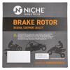 NICHE Front Left Right Brake Rotor For Polaris 5269708 2 Pack view 4