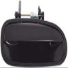 AUTOS PARTS PLUS Set Of 2 Rear Exterior Door Handle Smooth Black Plastic Without Keyhole Right Passenger & Left Driver Side Direct Replacement Compatible With 1996-2000 Honda Civic HO1521101 HO1520101 view 3