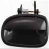 AUTOS PARTS PLUS Set Of 2 Rear Exterior Door Handle Smooth Black Plastic Without Keyhole Right Passenger & Left Driver Side Direct Replacement Compatible With 1996-2000 Honda Civic HO1521101 HO1520101 view 4