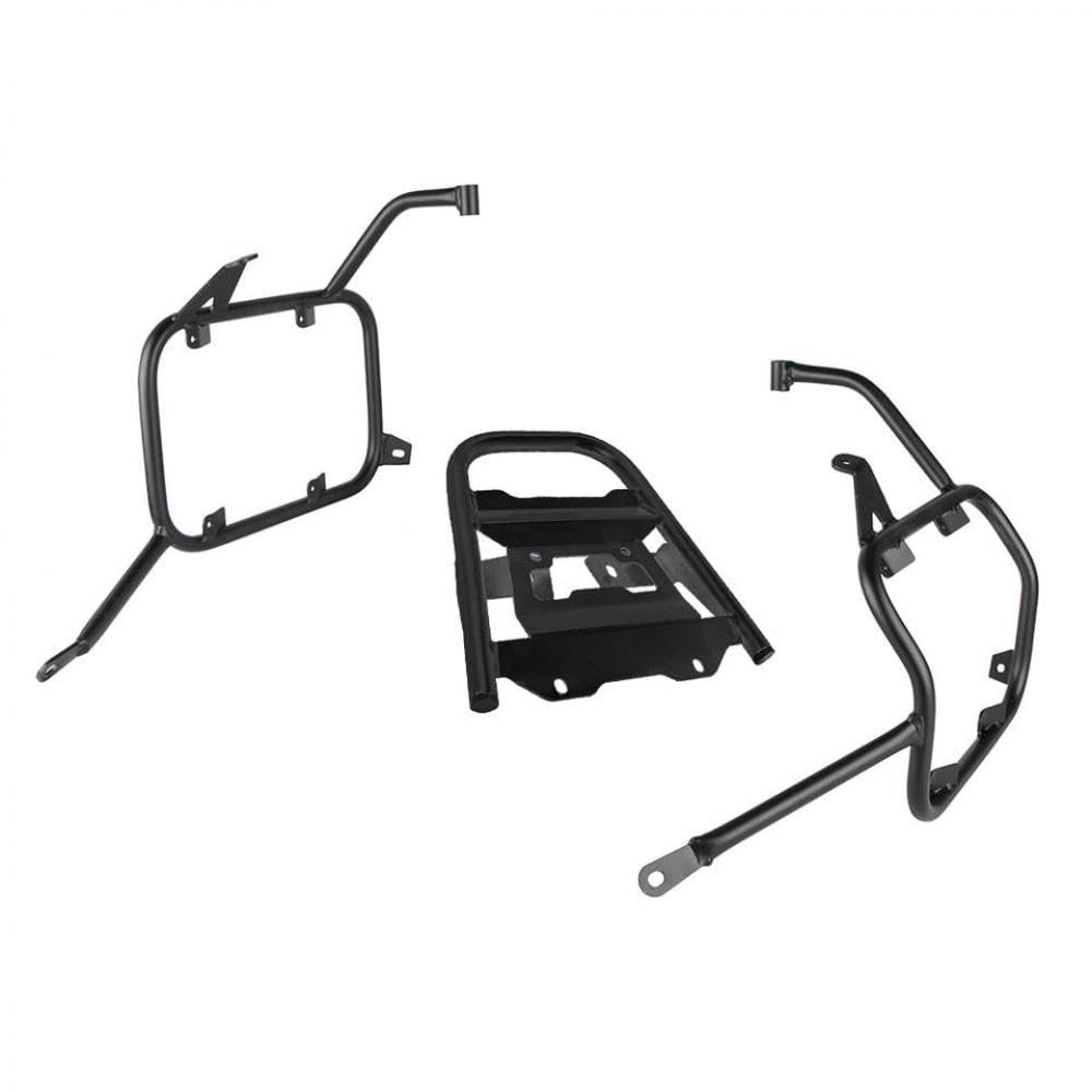 Motorcycle Luggage Case Saddlebag Support Bracket Side Panniers Rack Compatible With Compatible Models F800GS F700GS 2009-2017(One Set BK)