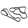CNxinn10 Car 11427525335 11427537293 Oil Filter Gasket Housing Seal Set for BMW 640i 740Li 740i Active Hybrid X1 X3 X4 X5 X6 Black view 3