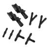 PARSKILO No.76810TP6A01 Windshield Washer Nozzle for Honda HR-V 2016-2022 Black Front Windshield Spray Nozzles Wiper Spray Washer Jet Plastic 1 Set Benefit view 1