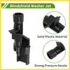 PARSKILO No.76810TP6A01 Windshield Washer Nozzle for Honda HR-V 2016-2022 Black Front Windshield Spray Nozzles Wiper Spray Washer Jet Plastic 1 Set Benefit view 4