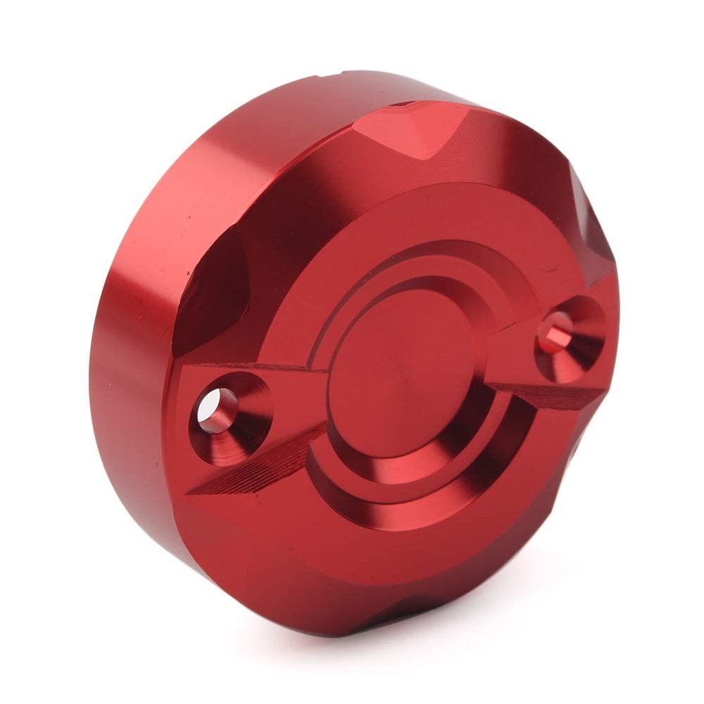 CNxinn10 Front Brake Oil Cover Cap Fluid Reservoir CNC Red Motorbike for Ducati Aprillia 1199/1299 Panigale 939 SuperSpor 959 Panigale