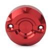 CNxinn10 Front Brake Oil Cover Cap Fluid Reservoir CNC Red Motorbike for Ducati Aprillia 1199/1299 Panigale 939 SuperSpor 959 Panigale view 3
