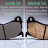 Brake Pads Rear Ceramic Disc Brake Pads Set for Mercury Tracer 1.8L view 4